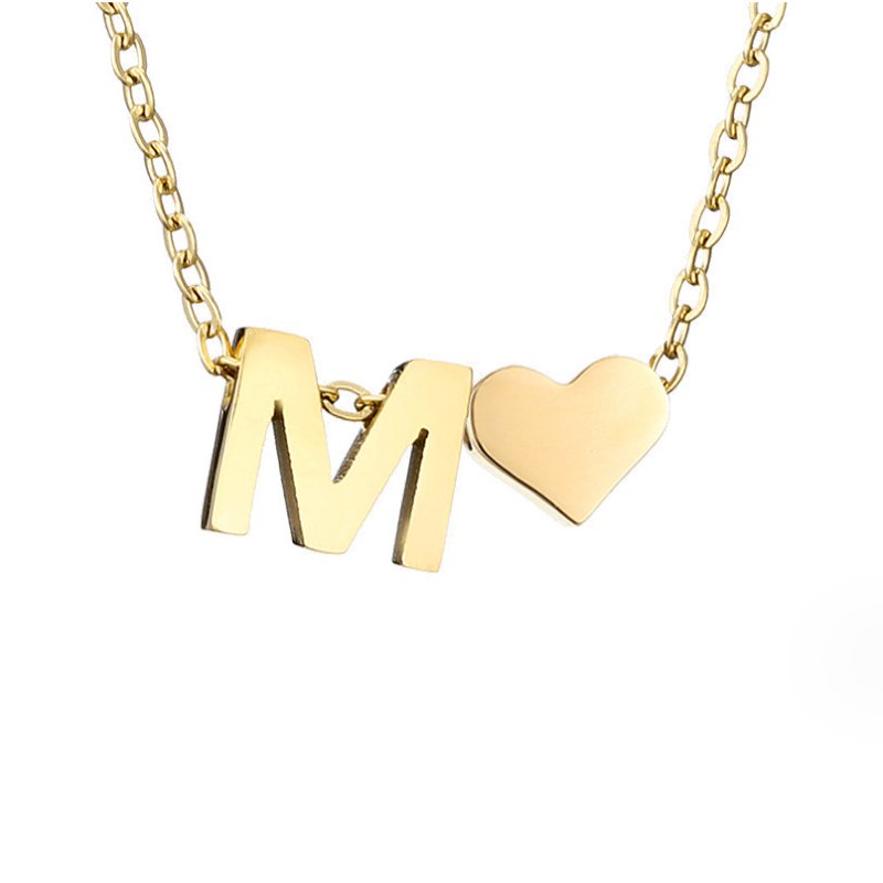 Collar de Oro Forever Love & Letter