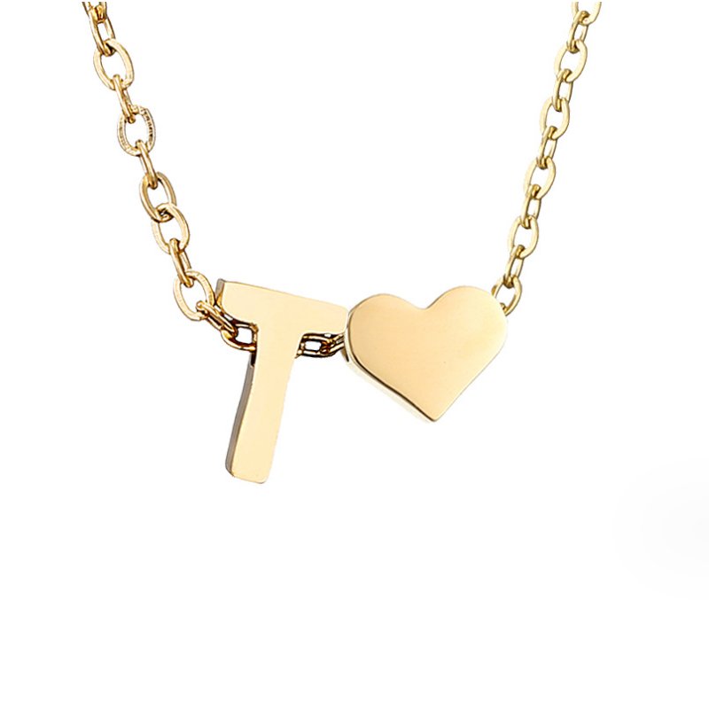 Collar de Oro Forever Love & Letter