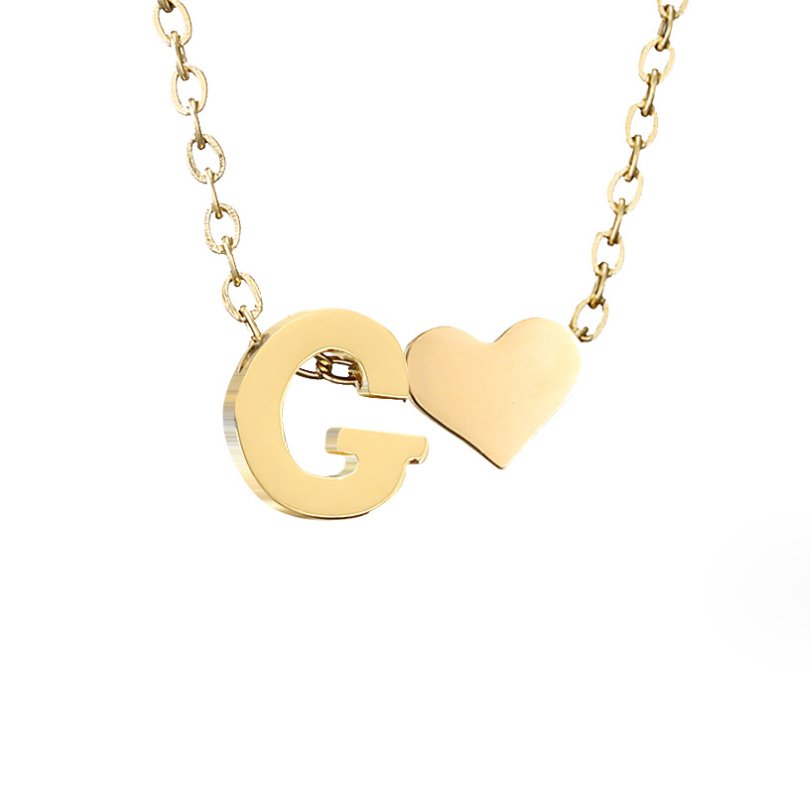 Collar de Oro Forever Love & Letter