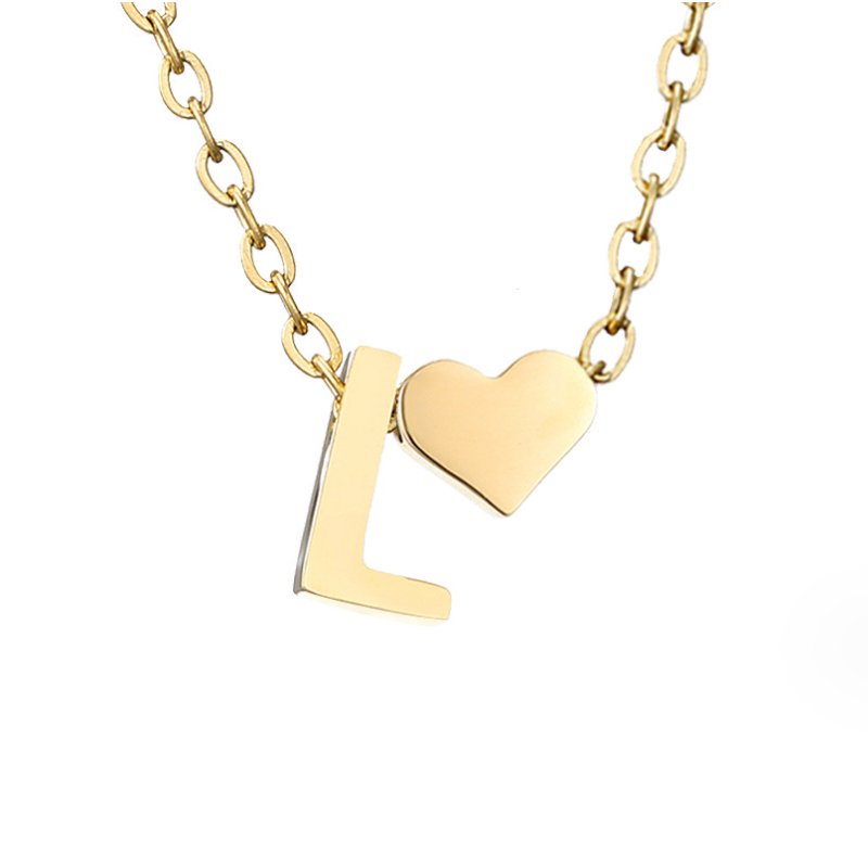 Collar de Oro Forever Love & Letter