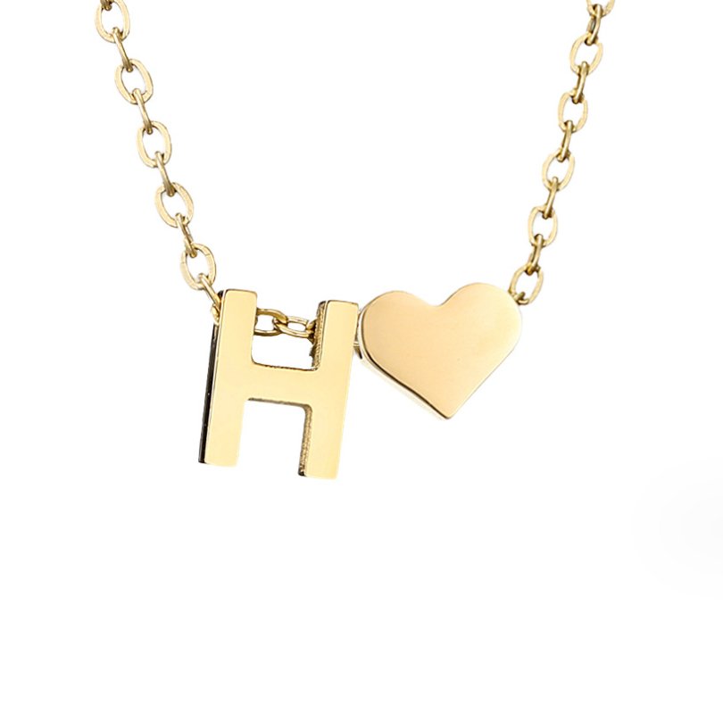 Collar de Oro Forever Love & Letter