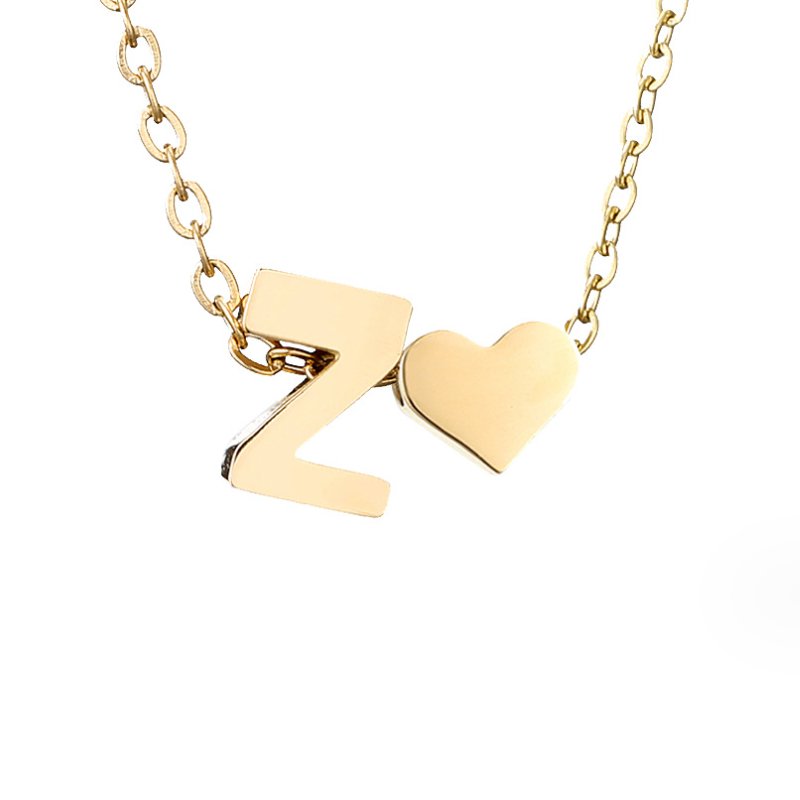Collar de Oro Forever Love & Letter