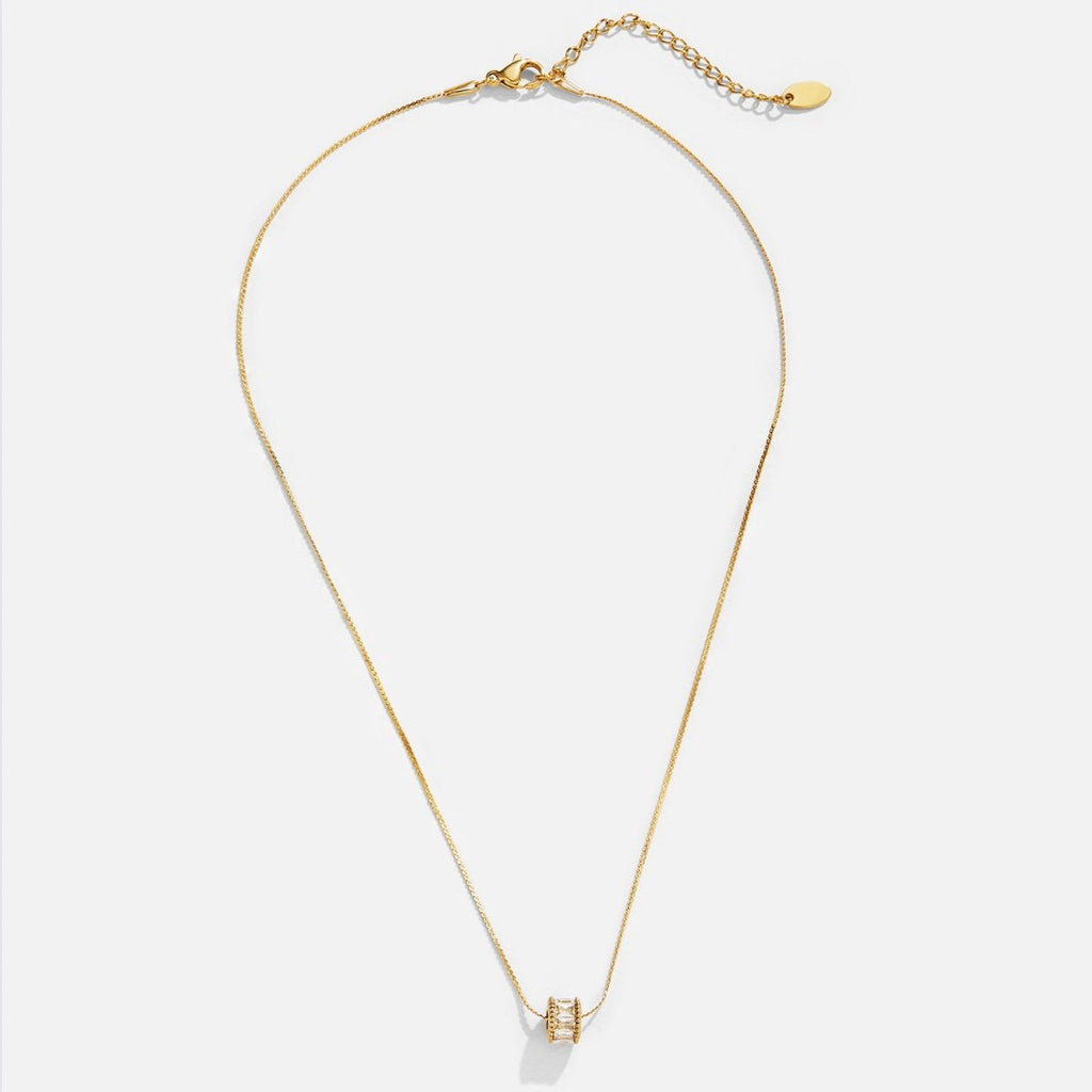 Collar Gigi Crystal de oro de 18K