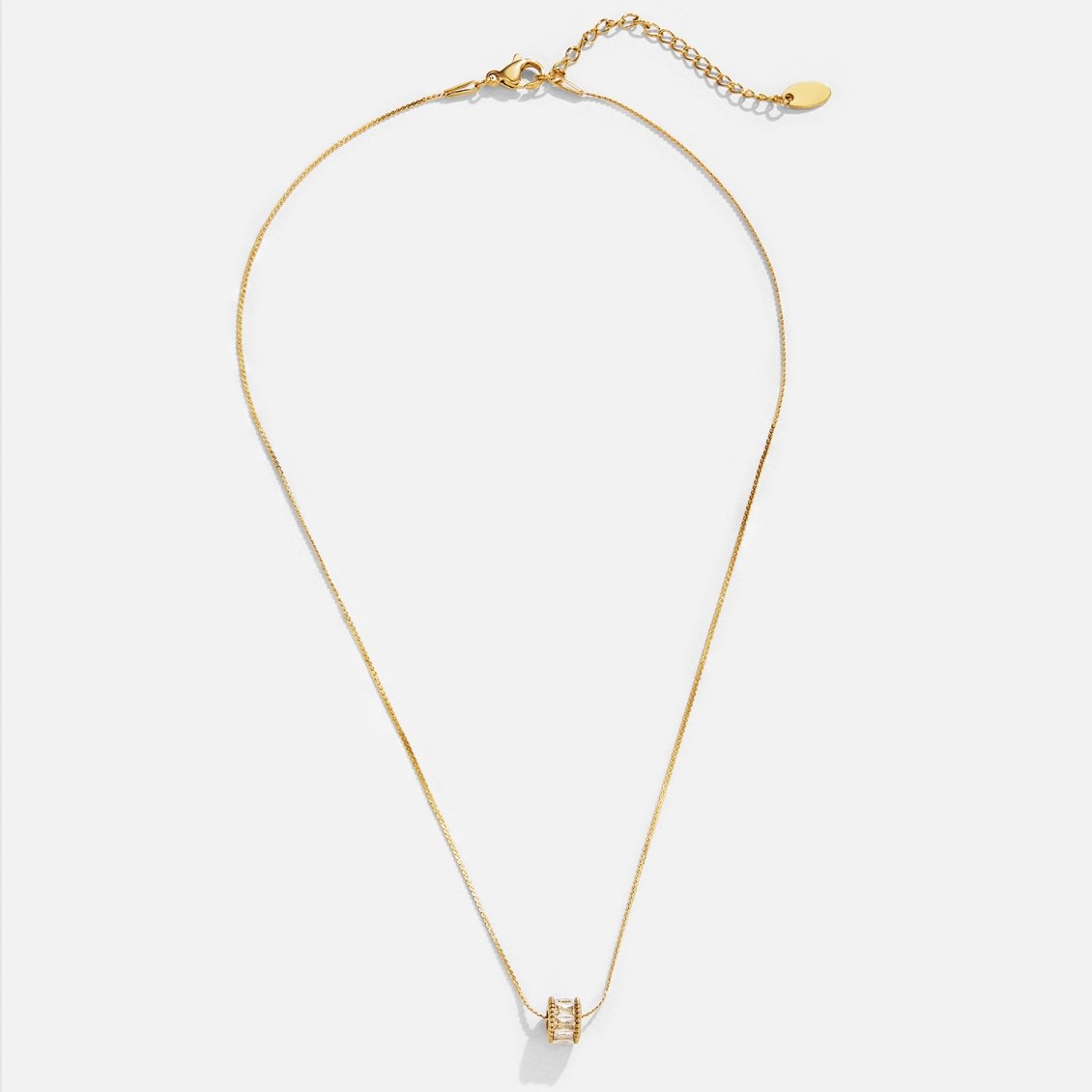 Collar Gigi Crystal de oro de 18K