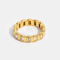 Anillo Gigi cuadrado de cristal