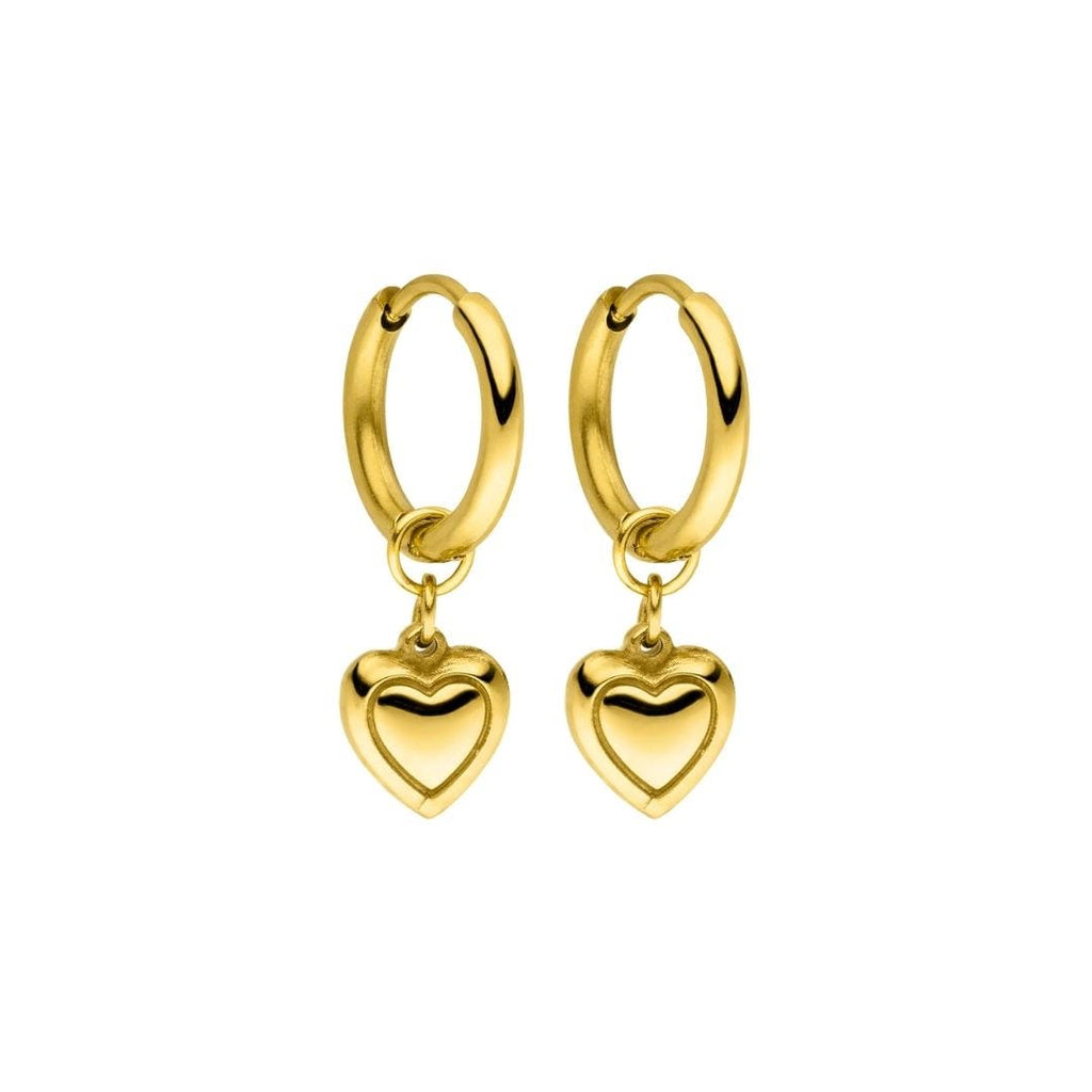 Pendientes Corazón Resplandeciente y Elegante