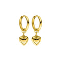 Pendientes Corazón Resplandeciente y Elegante