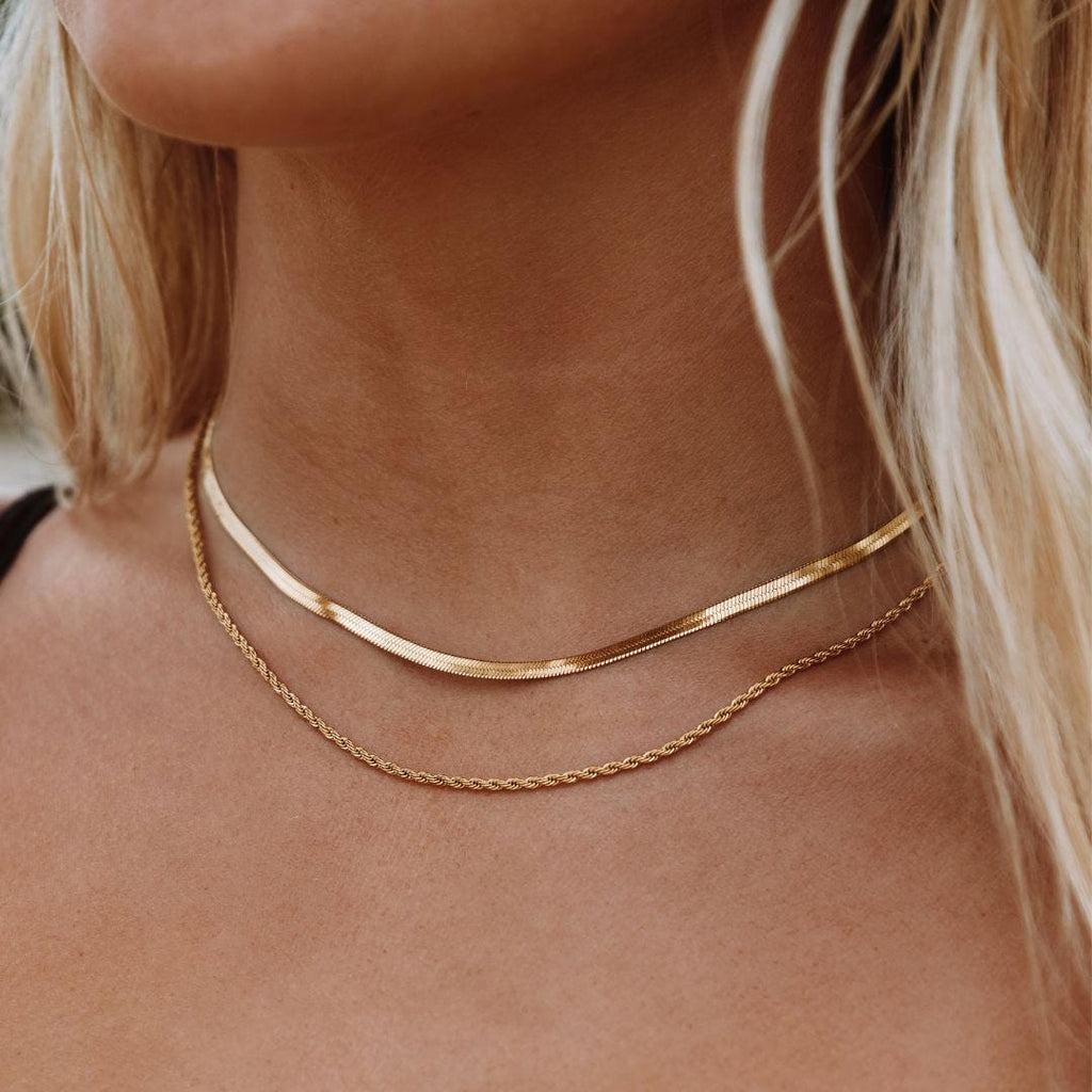 Elegante Conjunto de Collar en Capas Flow