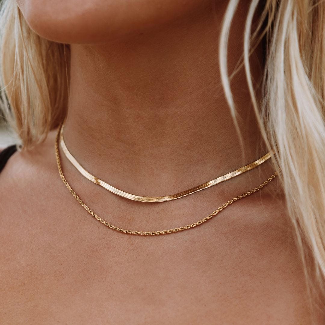 Elegante Conjunto de Collar en Capas Flow