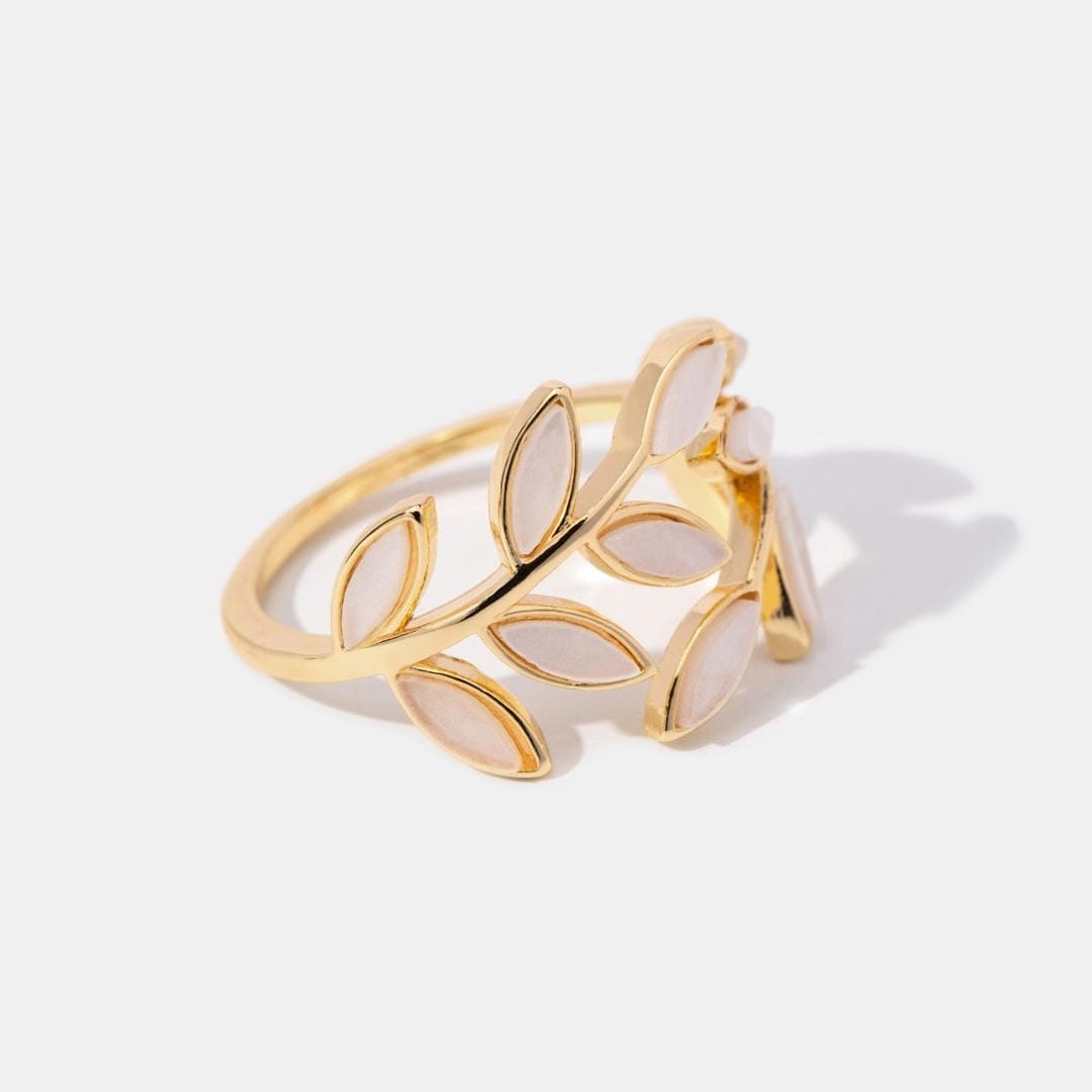 Anillo Ajustable Dorado Serene