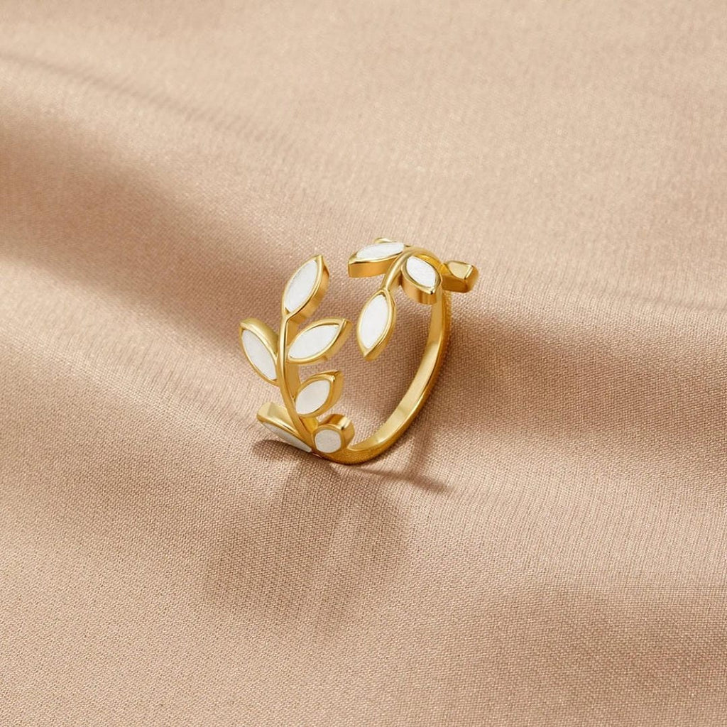 Anillo Ajustable Dorado Serene