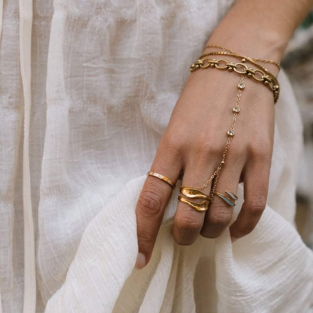 Anillo Penélope de oro