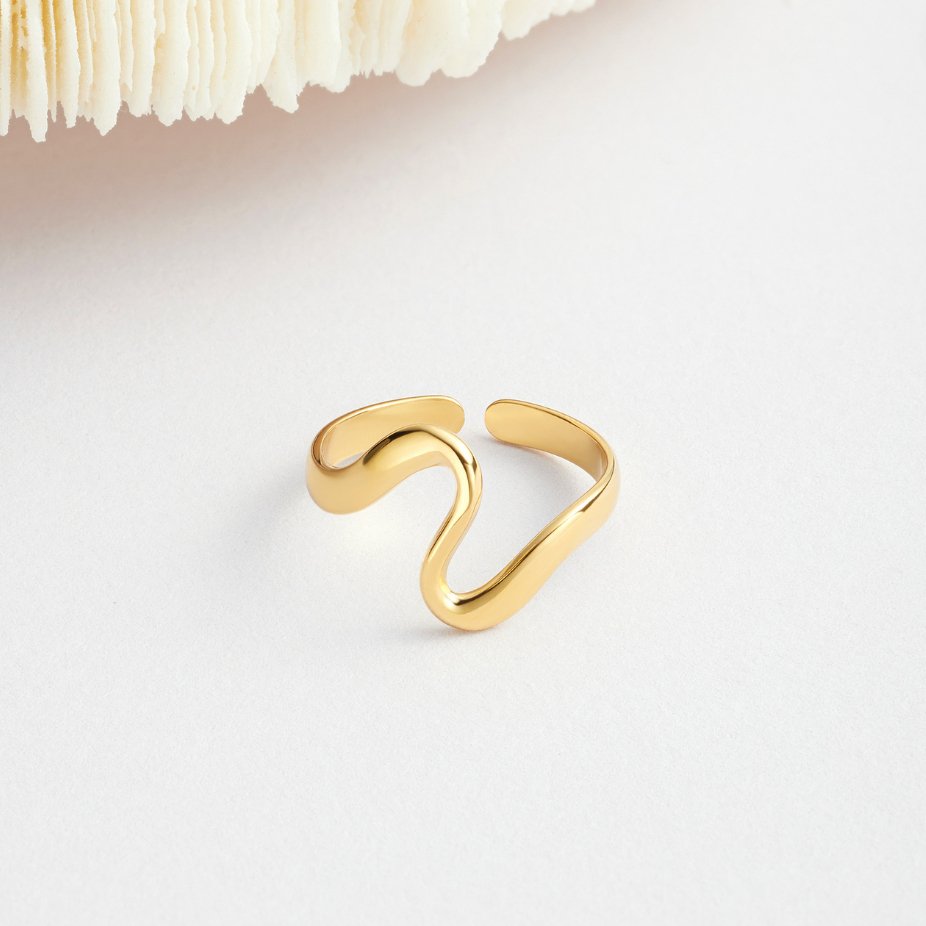 Anillo Ola de Oro