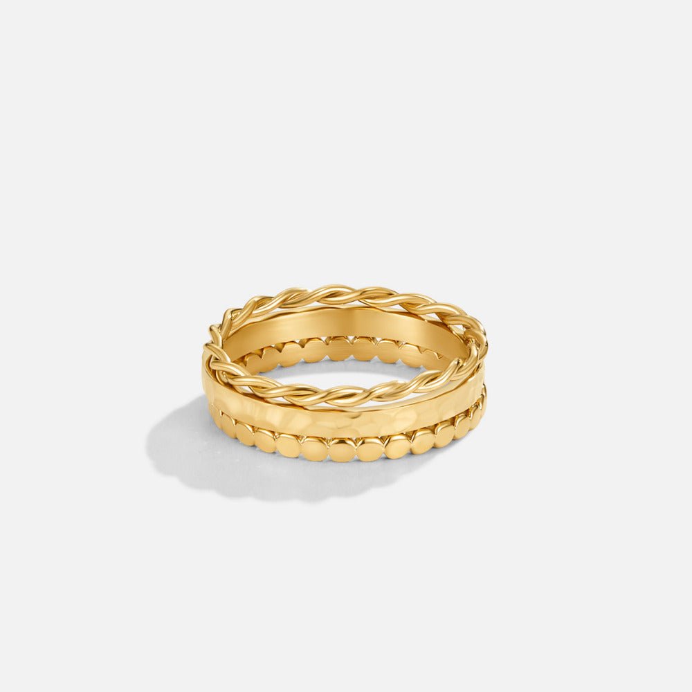 Anillo apilable Hella Gold