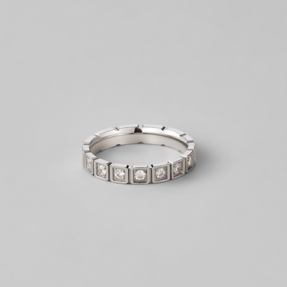 Anillo de Plata Hera con Cristal