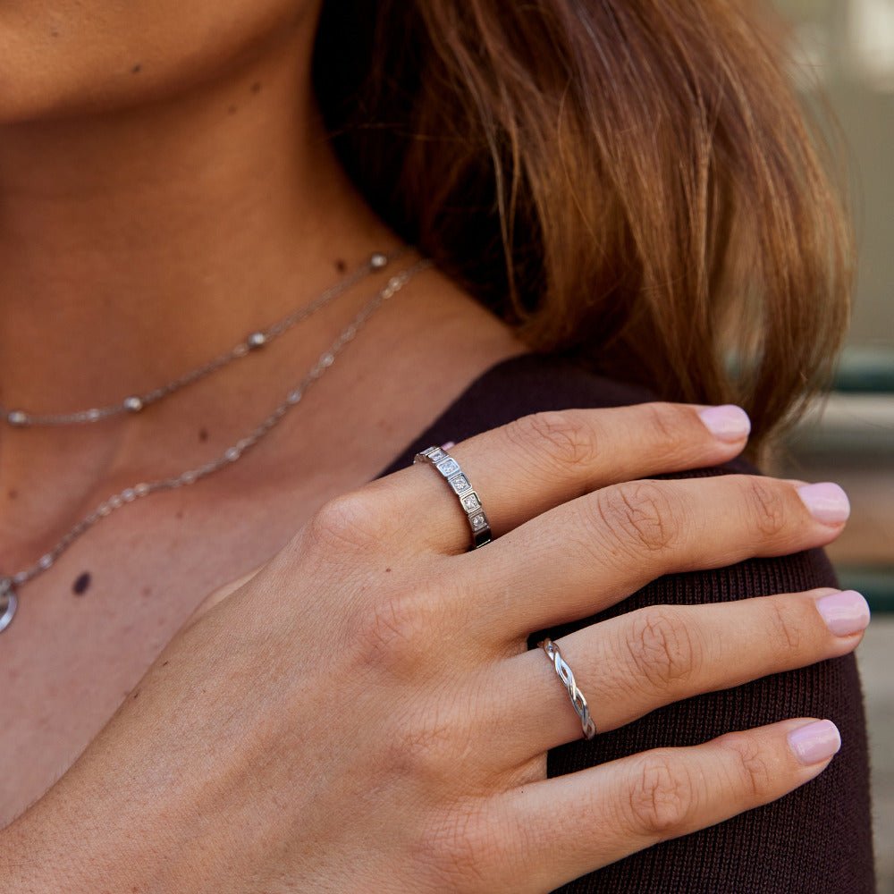 Anillo de Plata Hera con Cristal