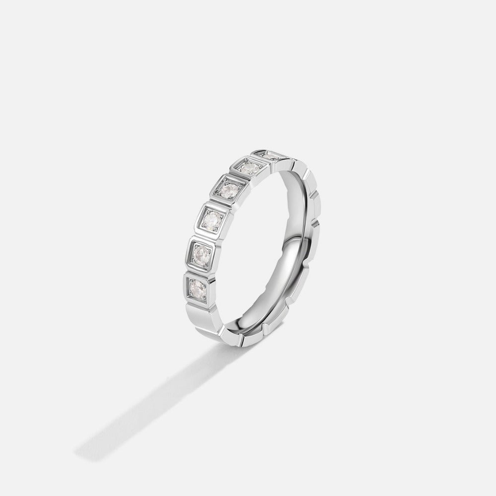 Anillo de Plata Hera con Cristal