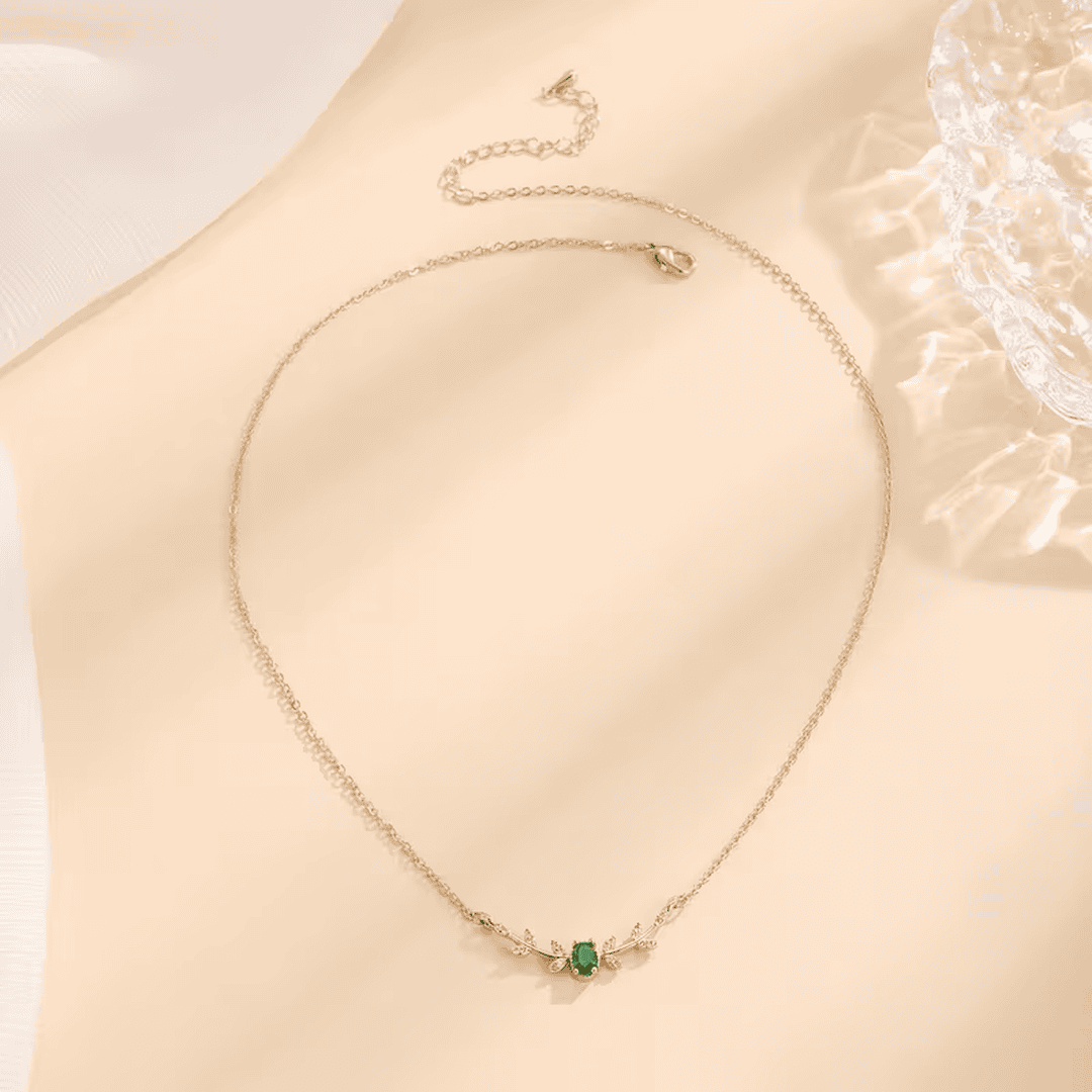 Collar Esmeralda Laurel Bloom