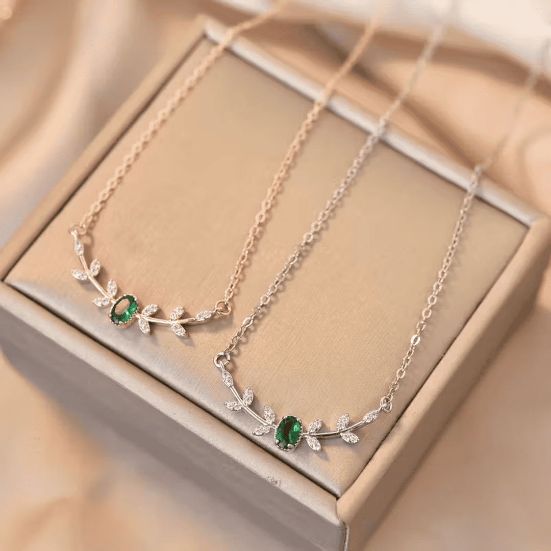 Collar Esmeralda Laurel Bloom