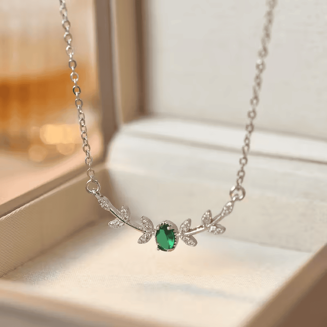 Collar Esmeralda Laurel Bloom