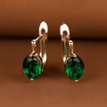 Pendientes Colgantes Ovalados Luminosos