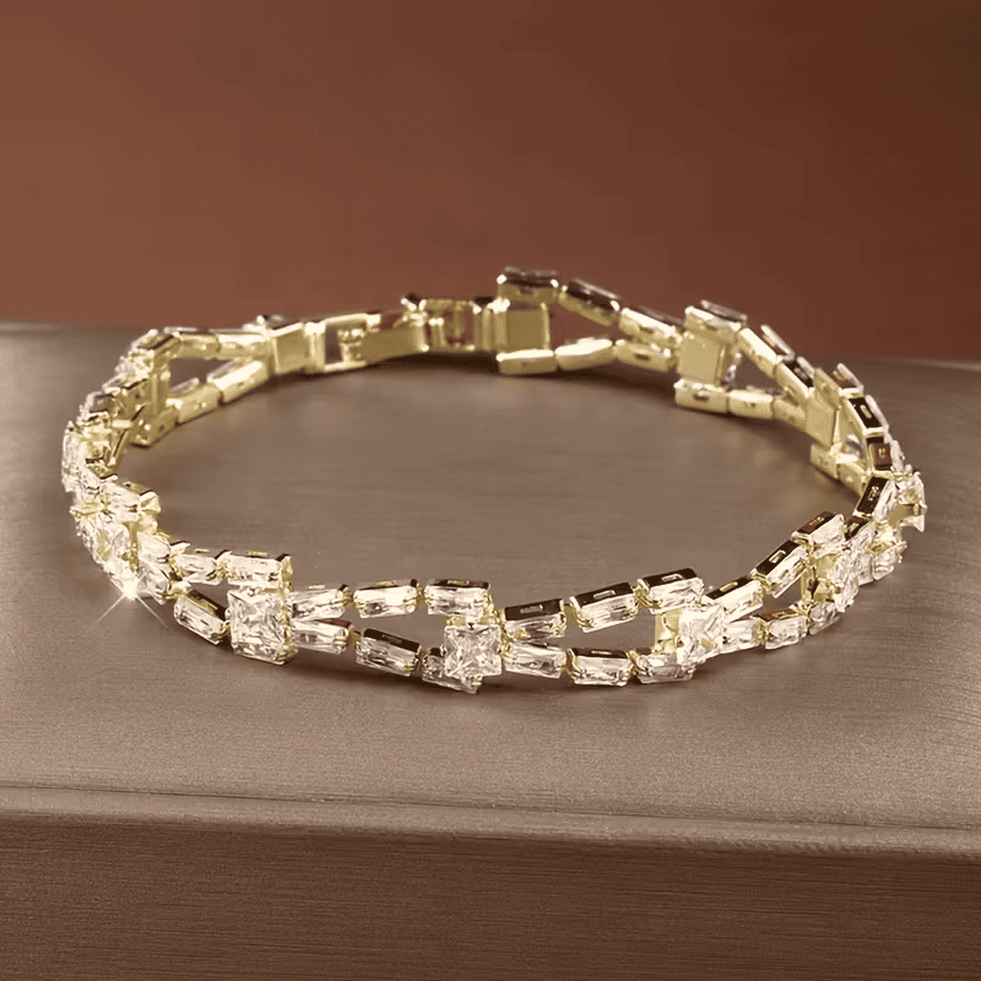 Brazalete Esmeralda Baguette Royale