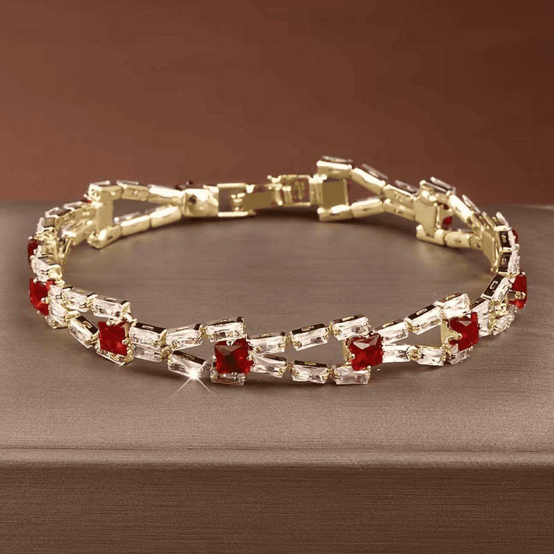 Brazalete Esmeralda Baguette Royale