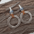 Pendientes Redondos Clásicos Vintage de Plata