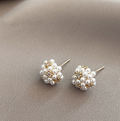 Pequeños Pendientes Elegantes de Perlas