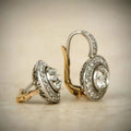 Pendientes de Plata Vintage con Circonita