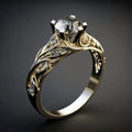Exquisito Anillo de Zirconia Exótica