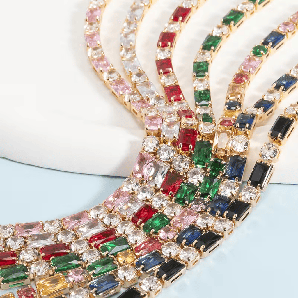 Pulsera Radiante de Cristal Esmeralda