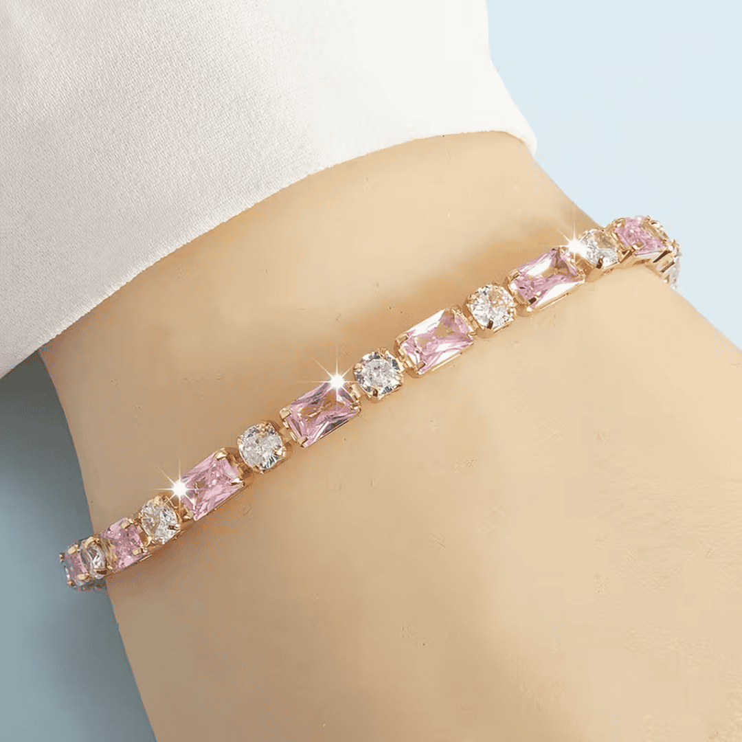 Pulsera Radiante de Cristal Esmeralda