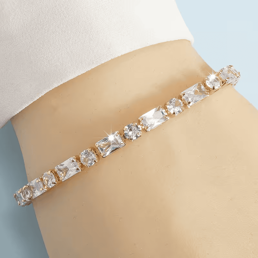 Pulsera Radiante de Cristal Esmeralda
