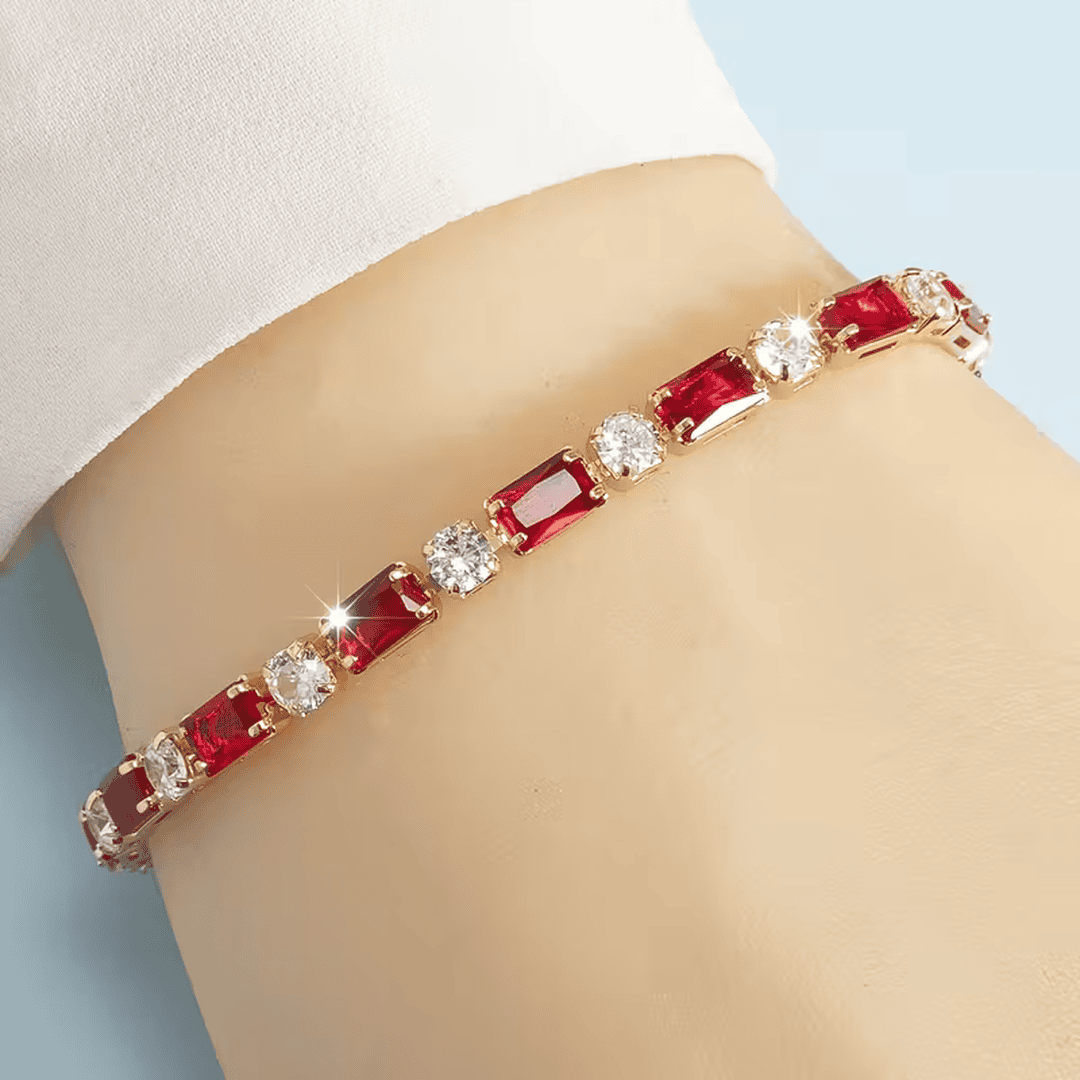 Pulsera Radiante de Cristal Esmeralda