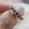 Anillo Elegante de Zirconia Vintage