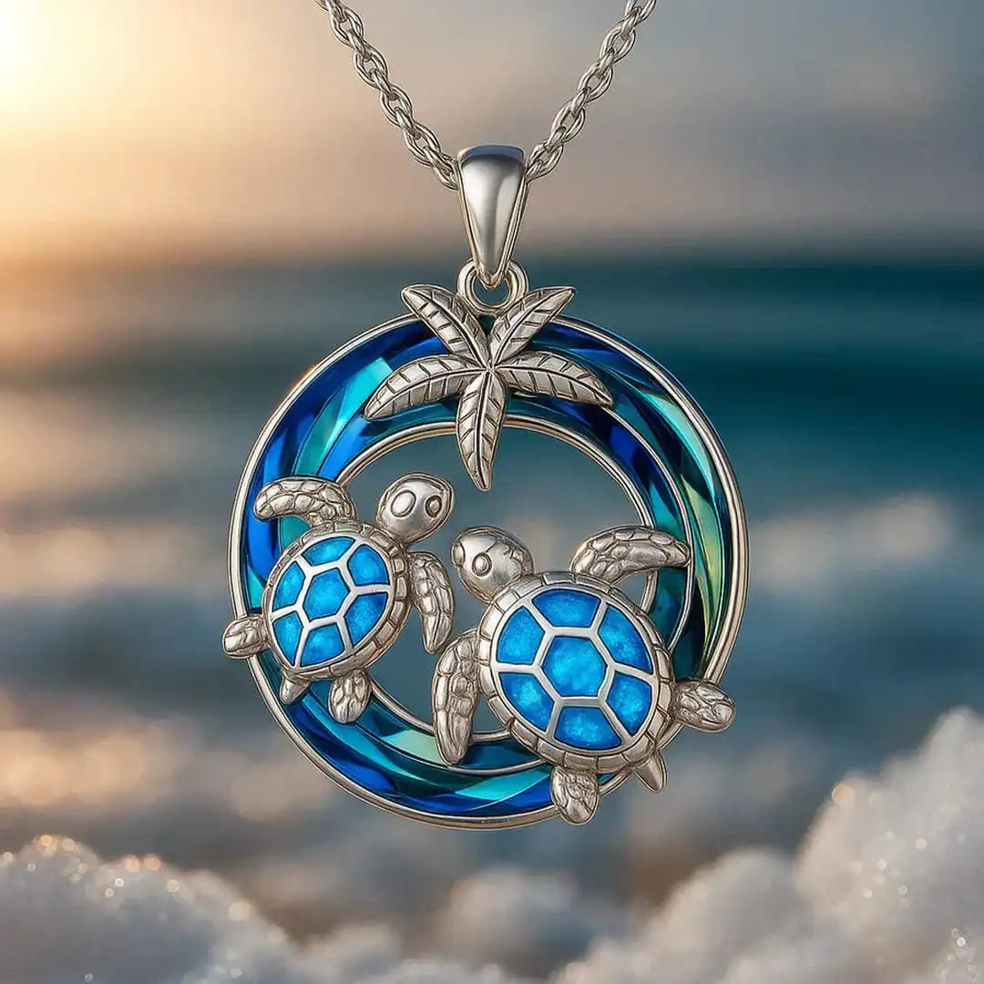 Collar Tortuga Atada a la Marea