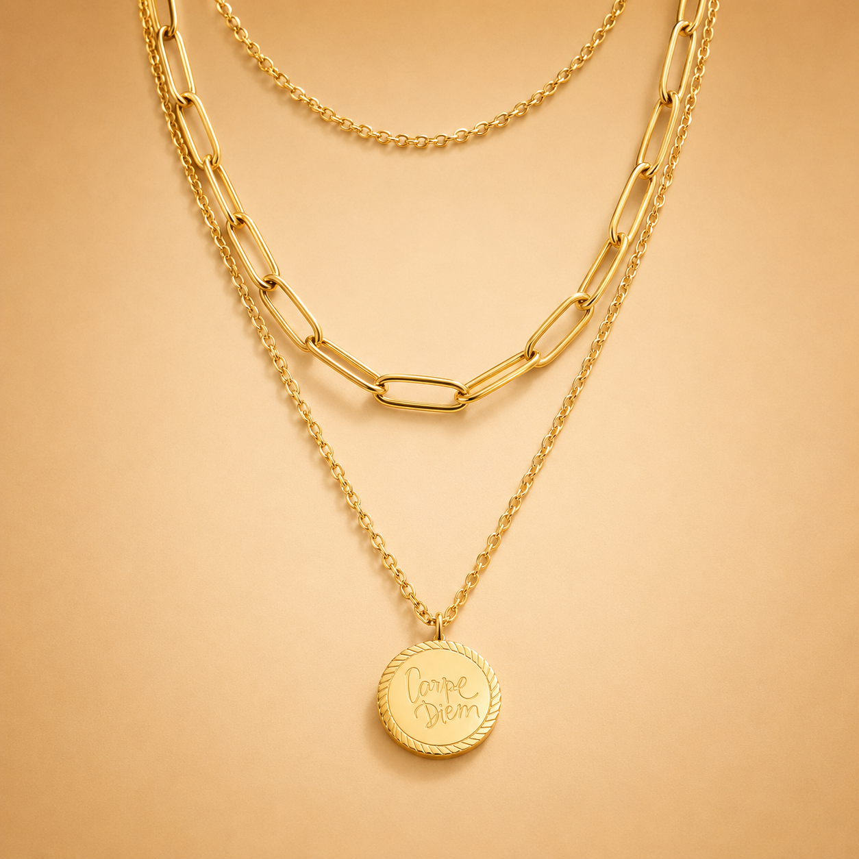 Collar de capas Geya Coin