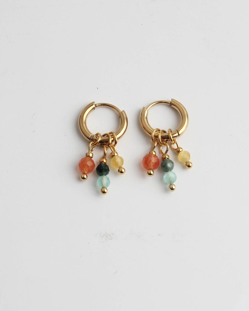 Joanna Lovely Pendientes de Piedra