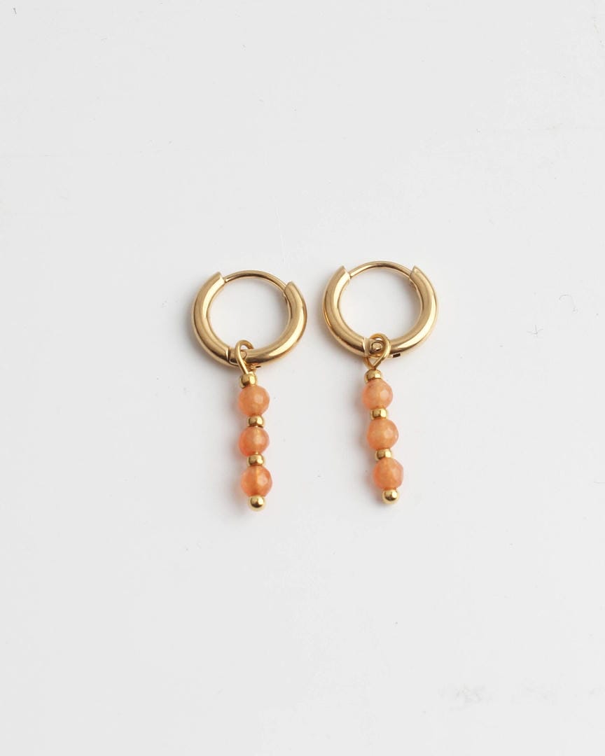 Pendientes Mon Cheri Piedra Natural
