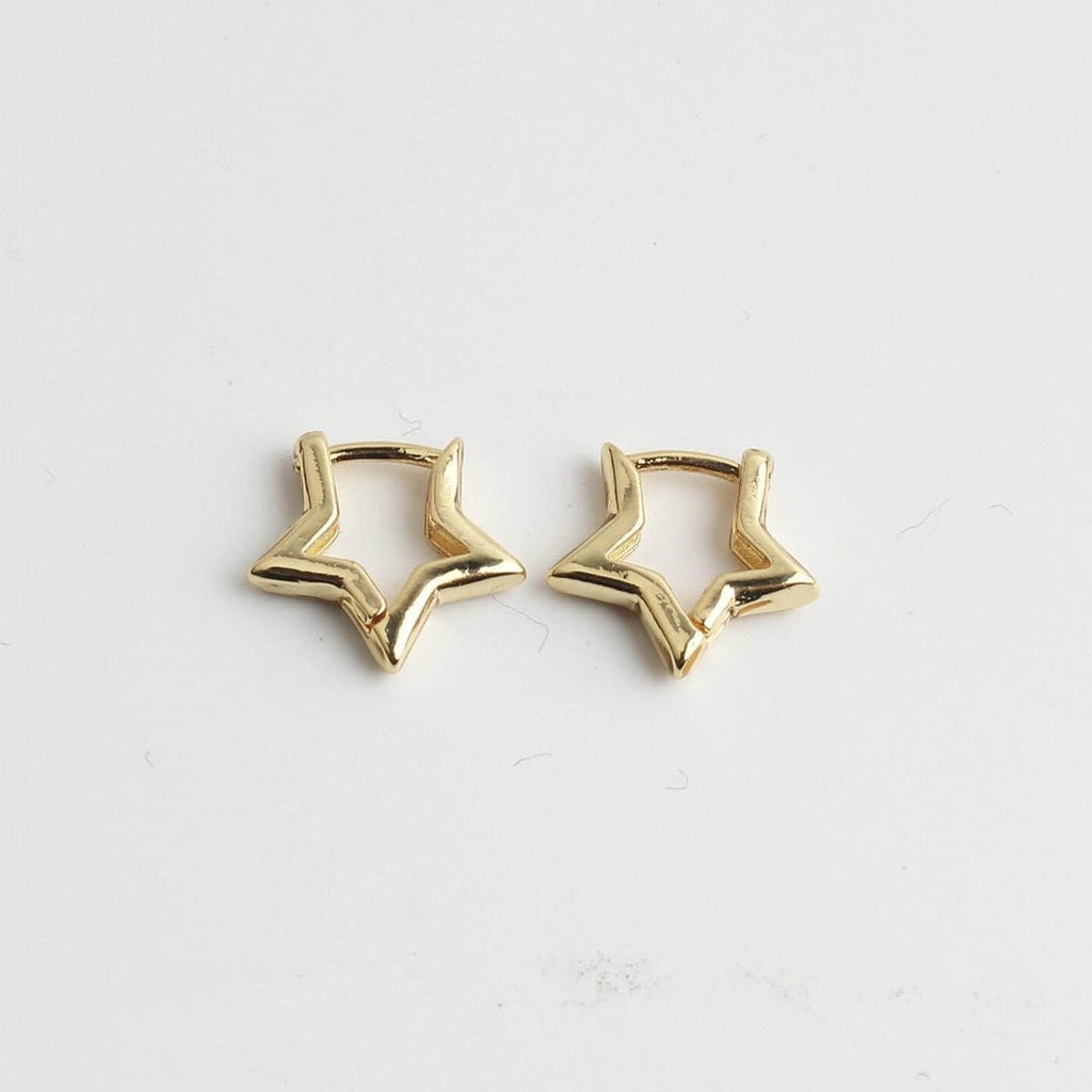 Pendientes Juguetones en Forma de Estrella