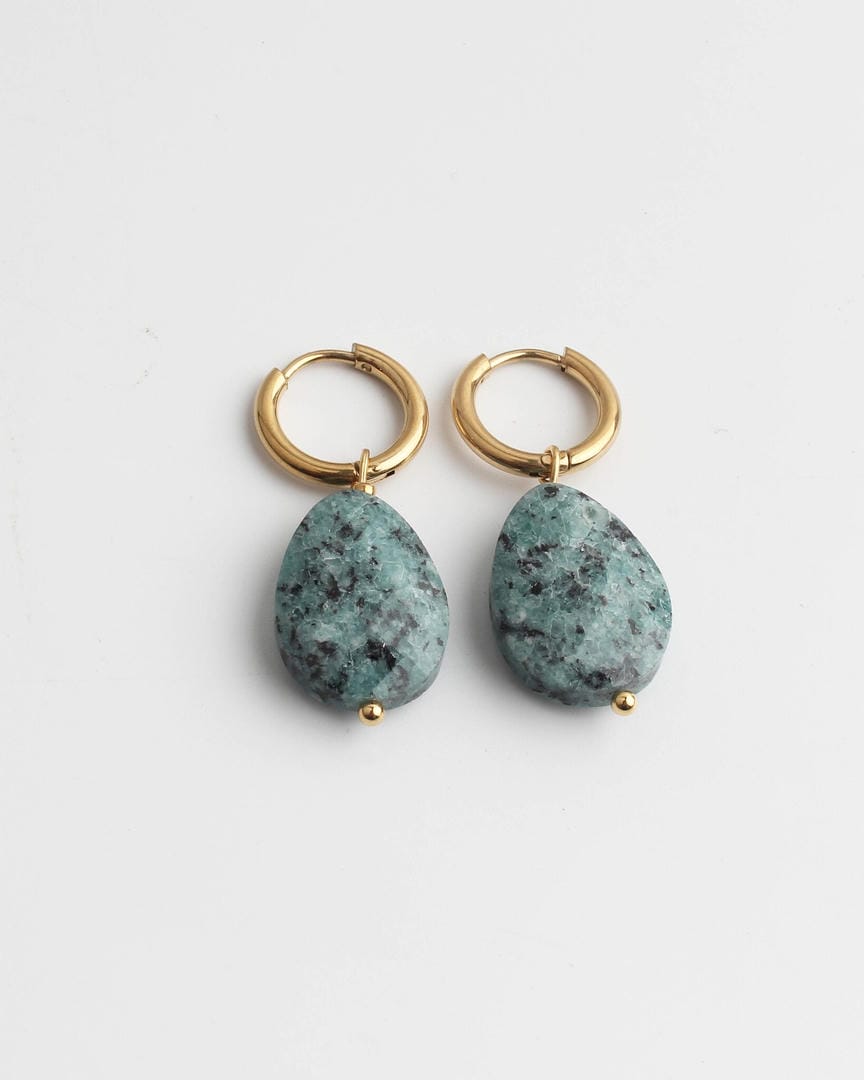 Pendientes Colgantes Lieze Elegant Timeless Stone