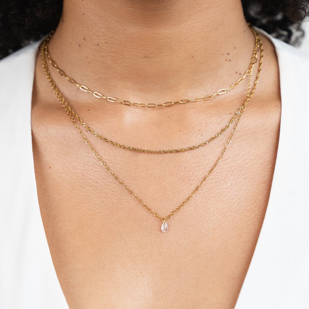 Collar Jana de triple cadena