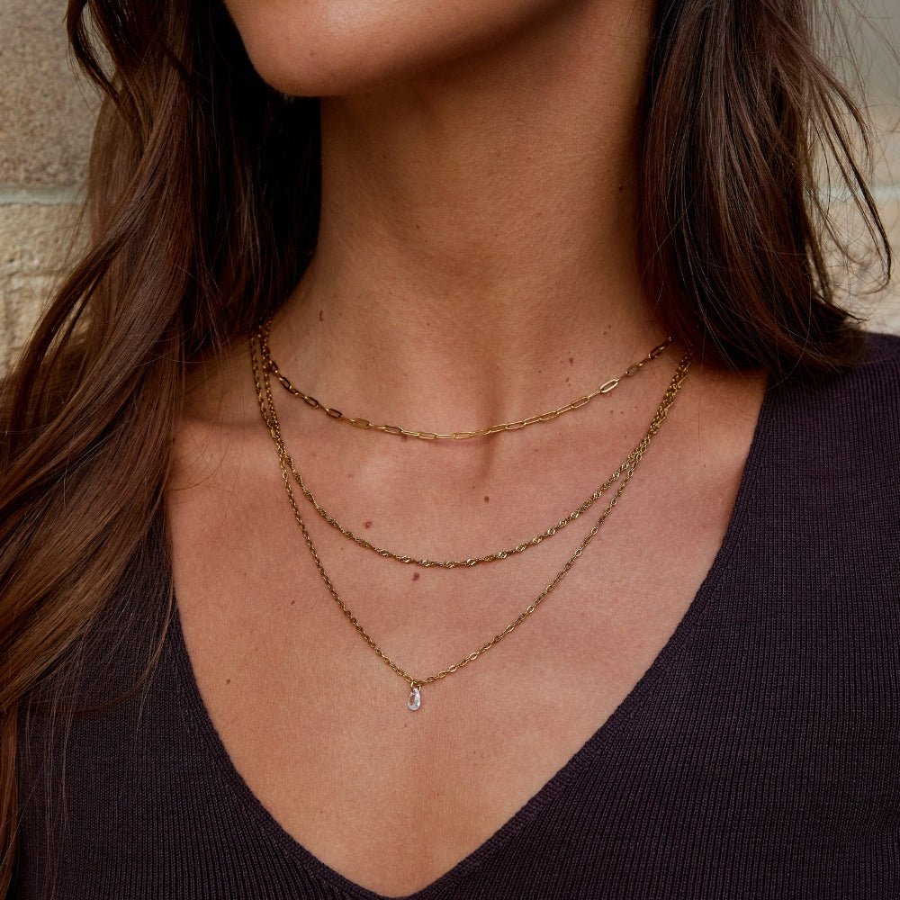 Collar Jana de triple cadena