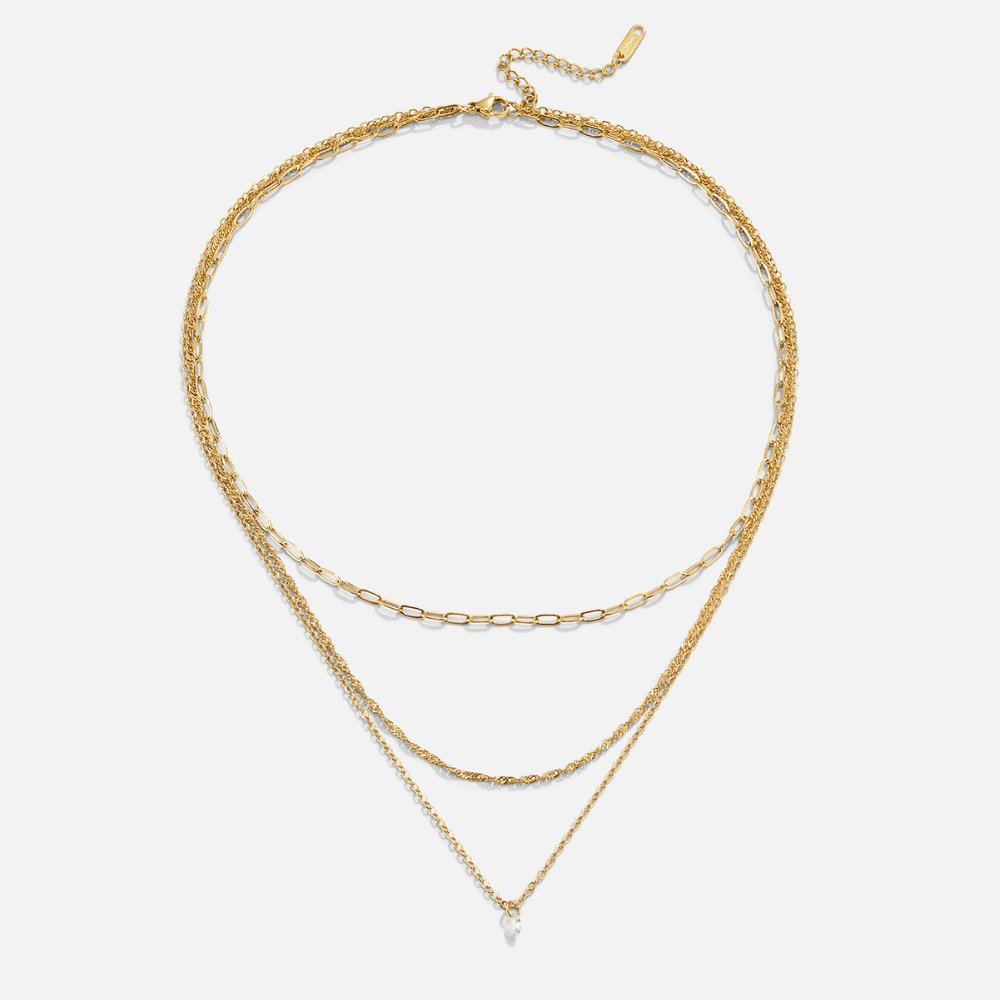 Collar Jana de triple cadena