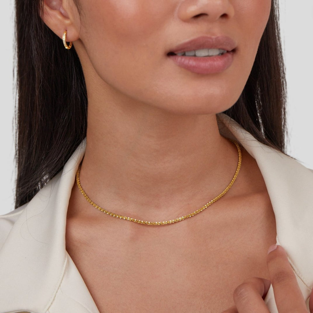 Collar de oro Kai de 18K
