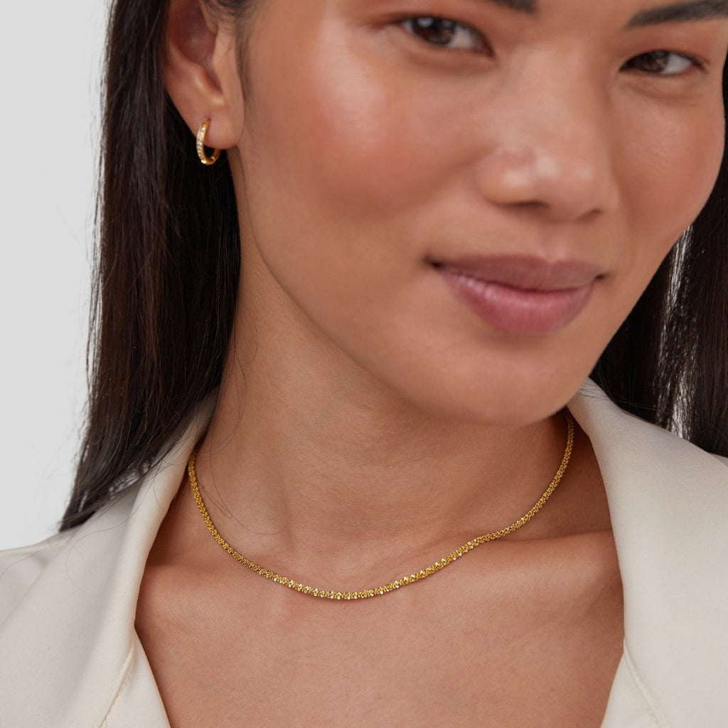 Collar de oro Kai de 18K