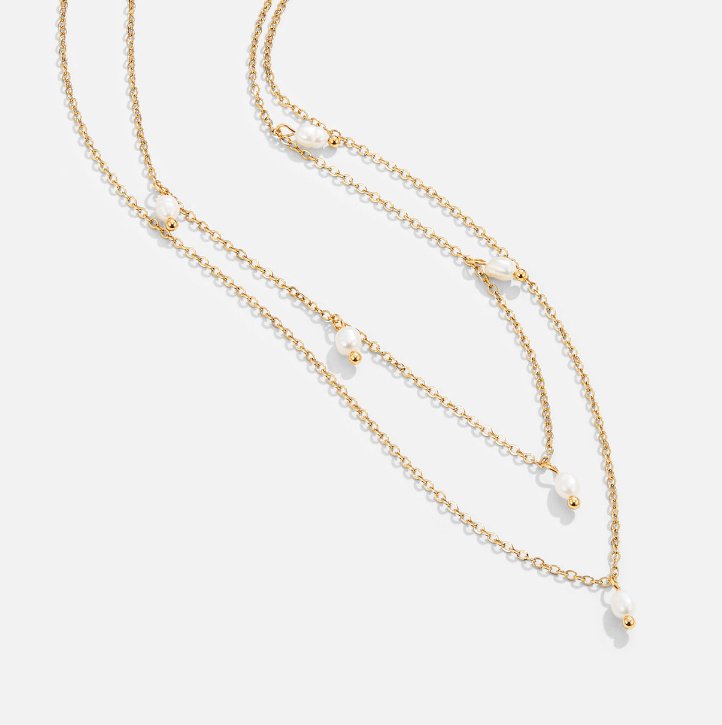 Collar de perlas en capas Kayla