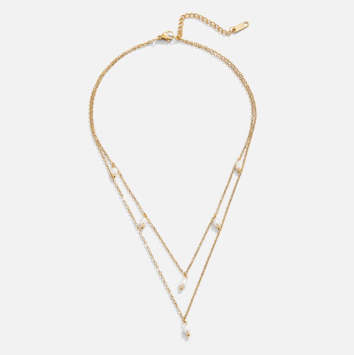 Collar de perlas en capas Kayla