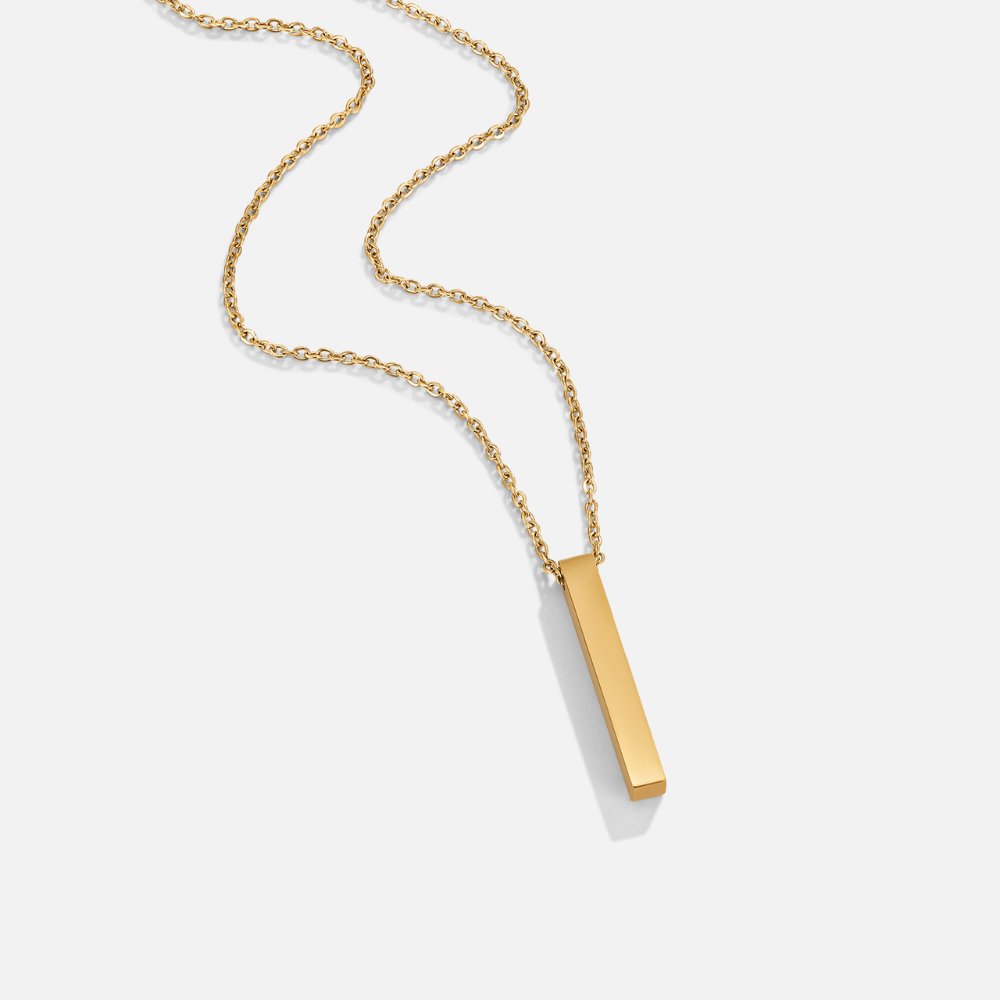 Collar Lala Gold Bar